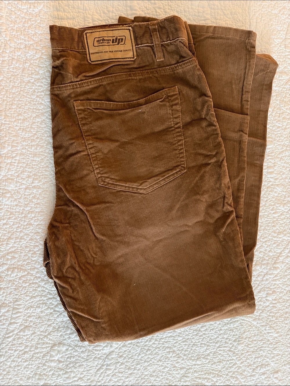 Urban Pipeline Men's Brown Corduroy Pants Vintage